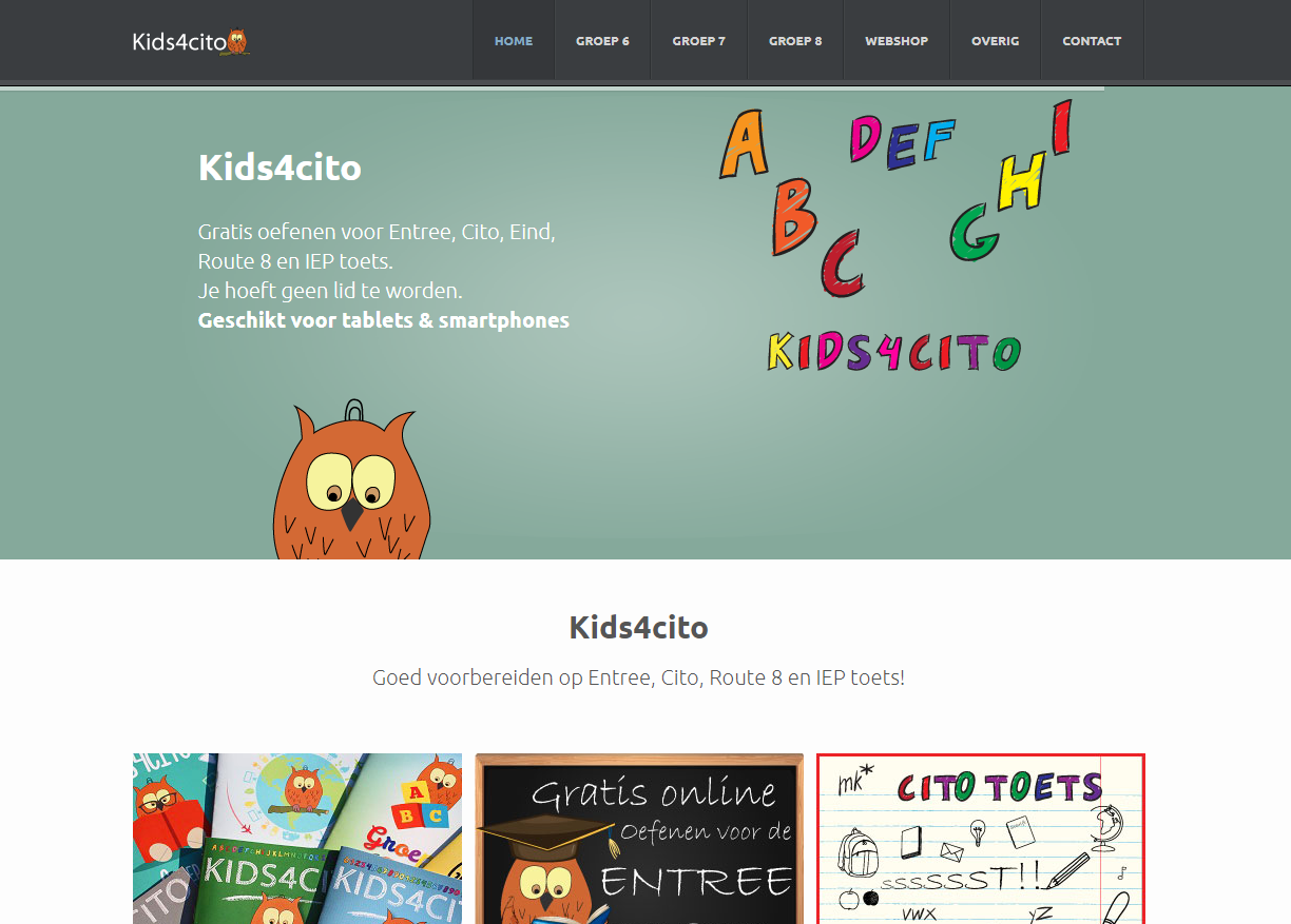 Kids4Cito — Oefenen met Cito